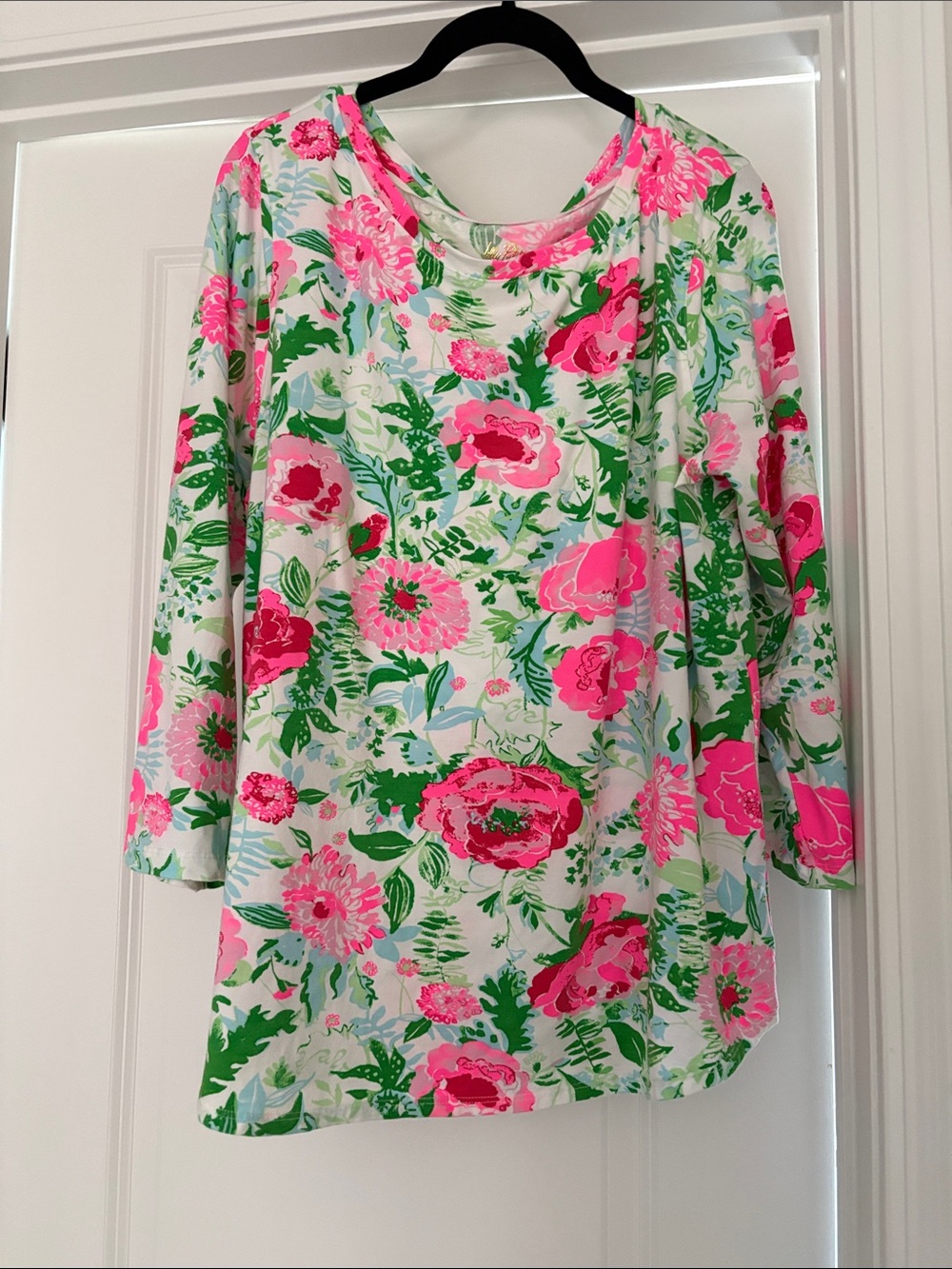 Lilly Pulitzer Key West 3/4 Sleeve Top